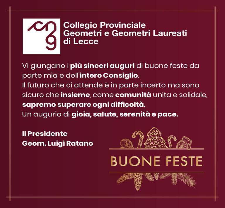 Auguri di Buon Natale e Felice anno 2021