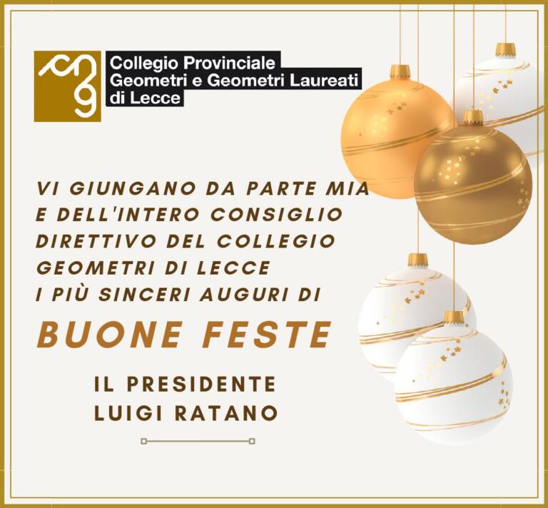 Auguri di Buon Natale e Felice anno 2022