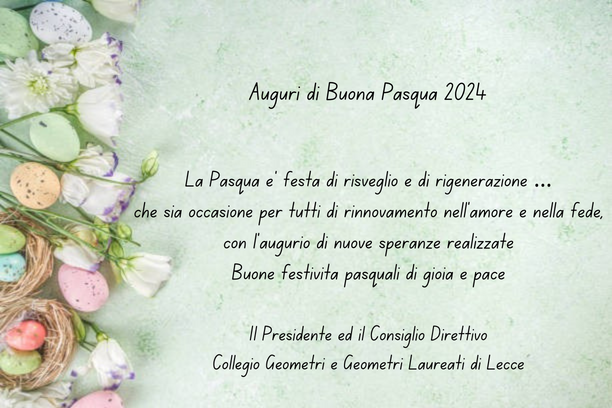 Auguri di Buona Pasqua 2024